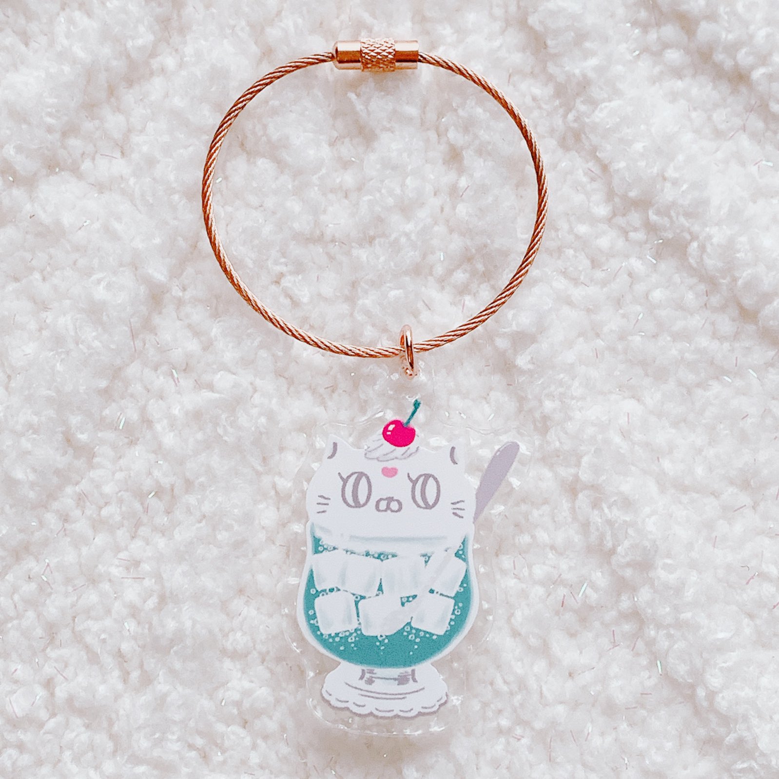 パニーちゃんアクリルキーリング